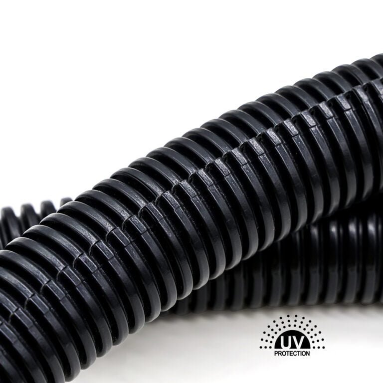 black split solar corrugated conduit 2