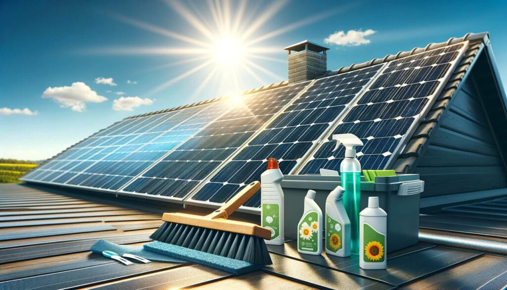 Cleaning Equipment Needed solar panel