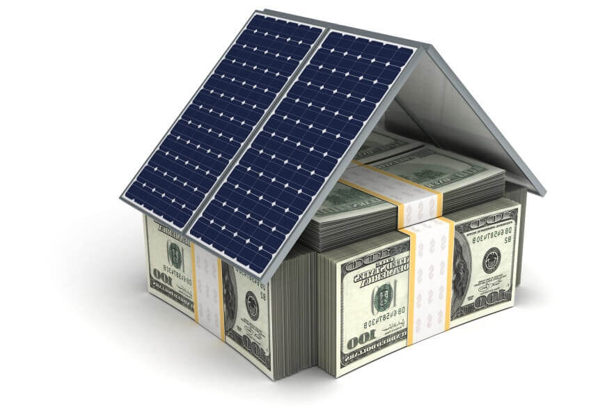 solar panel at home High Initial Costs