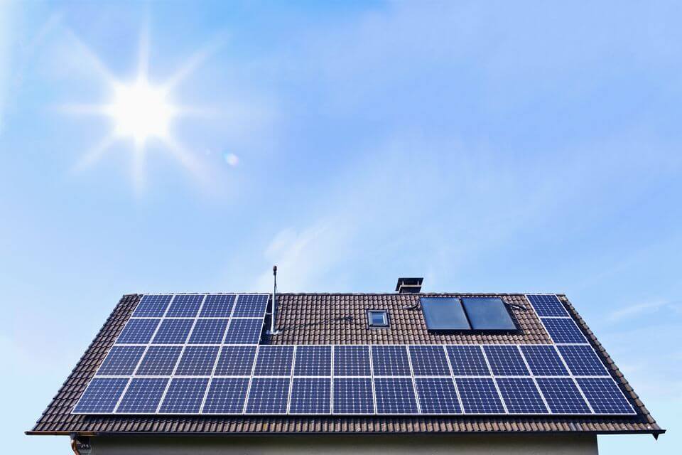 solar panel at home weather dependency